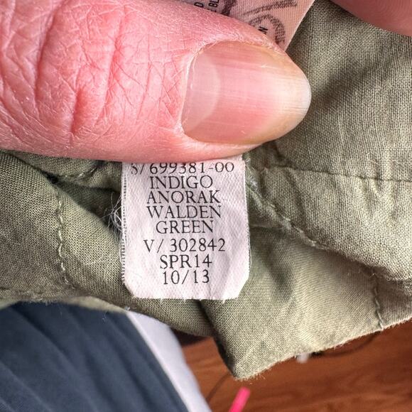 Gap Kids Olive Army Green Hooded Utility Jacket Sz L (10) - Picture 5 of 12